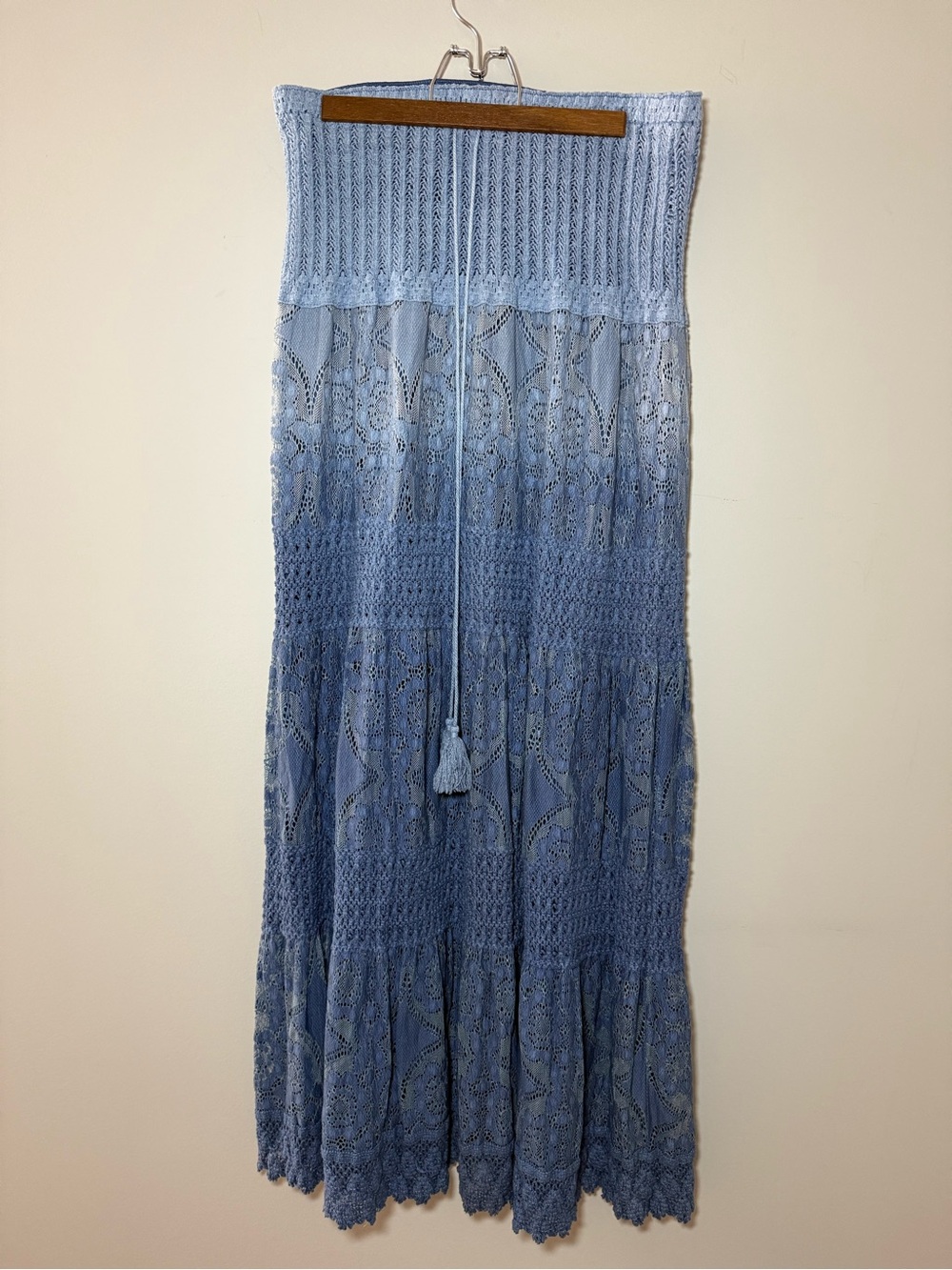 Anthropologie Me 2 Magic Ombre Maxi Skirt Size XL | Cottagecore Fairy Whimsical
